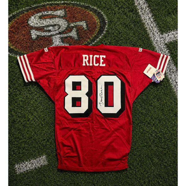 Jerry Rice San Francisco 49ers Signed Authentic 94 Wilson Pro Line Jersey 46 NWT