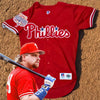 Philadelphia Phillies 1996 All Star Game BP Jersey Russell Athletic USA Sz 40 M