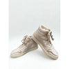 Coach Hi Top Sneakers CD304 Chalk Coated Canvas Women’s Sz 10B NIB MSRP $229