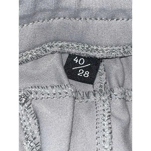 Public Rec Gamechanger Pants Sz. 40x28 Grey Stretch Performance Zip Pockets EUC
