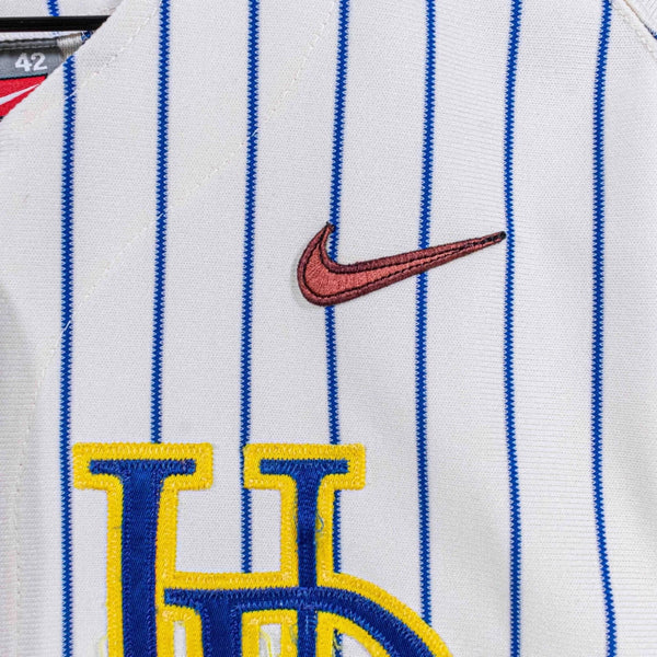 Delaware Fightin Blue Hens Game Worn Nike Baseball Jersey #9 Sz 42 (L) USA NCAA