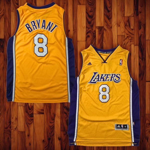 Los Angeles Lakers Kobe Bryant #8 Adidas NBA Swingman Jersey Sz M +2 Stitched