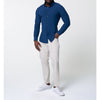 State & Liberty The Howard Navy Athletic Fit Dress Shirt Men's Large NWT Stretch