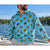 Grateful Dead x Section 119 Floating Bears UPF 50 Hoodie Blue 3XL NWOT