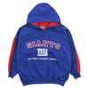 New York Giants Lee Sport Hoodie Sweatshirt Blue Stitched Logo Mens Medium M