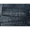 Rocawear Jorts W44 Black Jean Shorts Distressed Ripped Stitch Classic Fit VTG