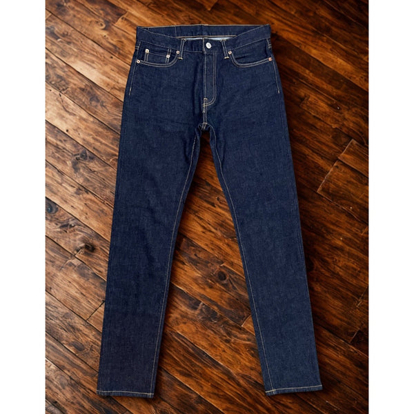 Buck Mason Maverick Slim Jeans 31x34 Blue 14oz Double Dipped Japanese Denim