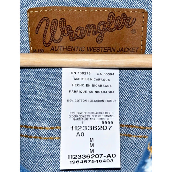 Wrangler X Lollapalooza 75th Anniversary Denim Jean Jacket NWT Size M