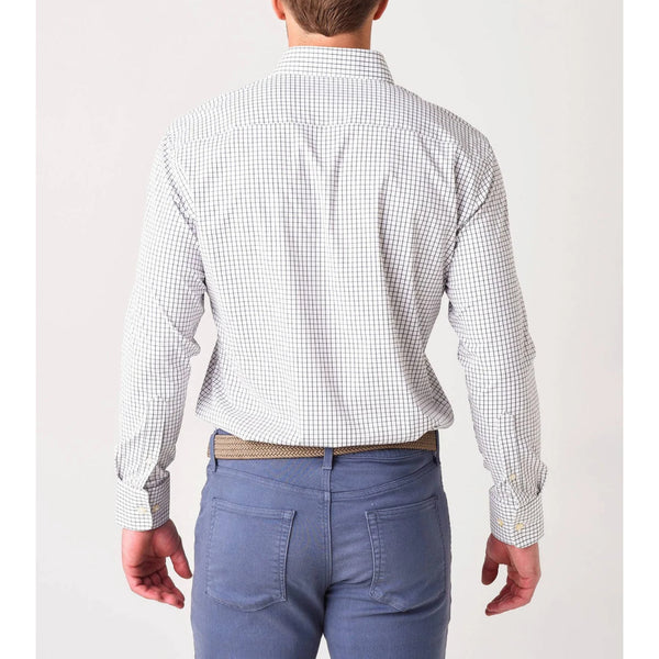 Peter Millar Summer Comfort Crown Sport Captain Check Shirt Men's 2XL NWOT