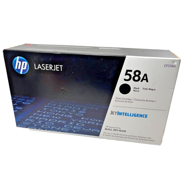 HP 58A Black Original LaserJet Toner Cartridge CF258A