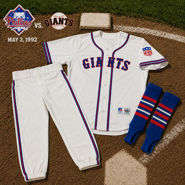 San Francisco Giants 1992 Team Issued Turn Back The Clock Jersey Pants Socks