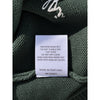Le Alfré Crewneck Sweater Men's XL Hunter Green Cotton Elbow Patch Made Portugal