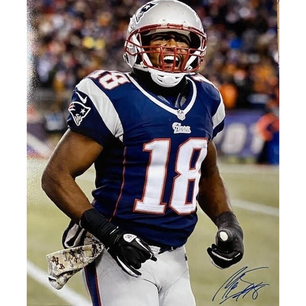 New England Patriots Matthew Slater Signed 16x20 Photo Auto Sure Shot NFL Legend