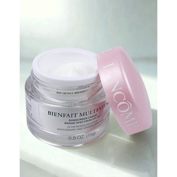 Lancome Bienfait Multi-Vital Moisturizer SPF 30 0.5oz 15g NWOB Travel Size