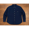 Polo Ralph Lauren Indigo Oxford Shirt Mens L Blue Button Down Cotton Casual