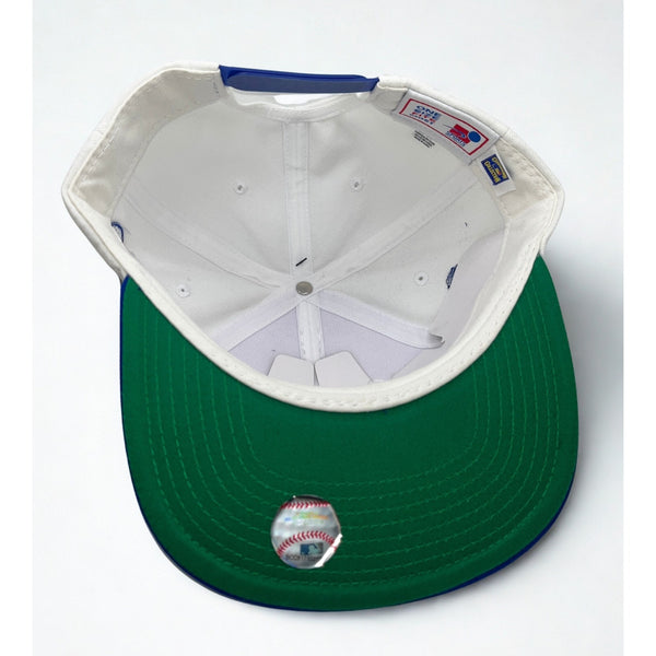 New York Mets Sports Specialties White Dome Snapback Hat NWT Rare Deadstock