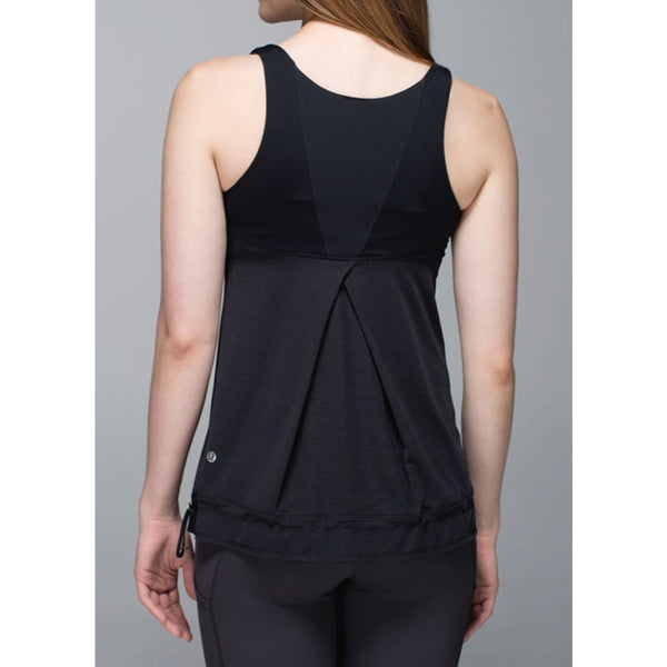 Lululemon Run: Ta Ta Topper Black Size 12 EUC – Lightweight Athletic Tank