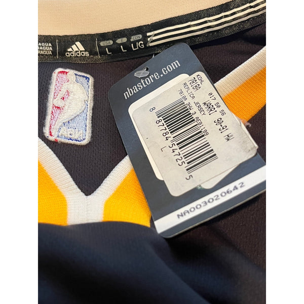 Stephen Curry Golden State Warriors Adidas Short Sleeve Replica Jersey NWT Large