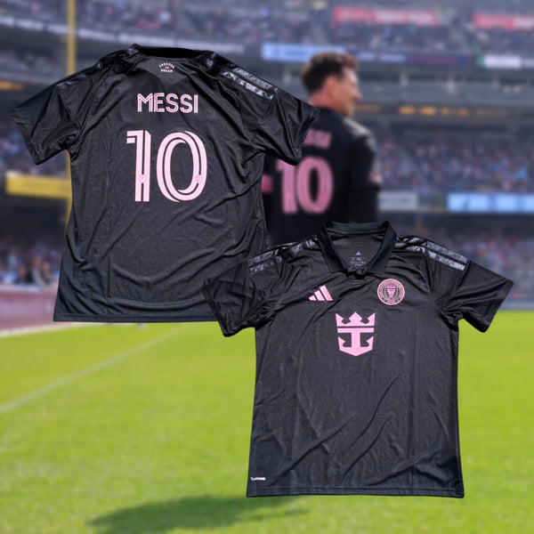 Adidas Inter Miami CF Lionel Messi 2026/27 Away Jersey Black Pink XL JL8493 NWOT