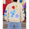 Dumbgood Blue's Clues Crewneck Sweatshirt Men's Medium Rare Graphic Pullover
