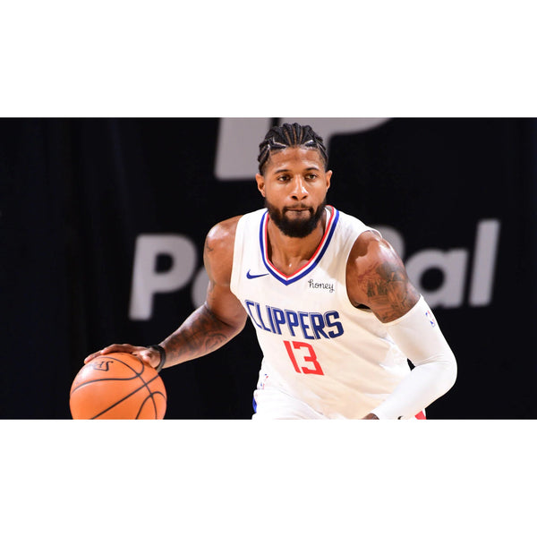 Paul George Signed Wilson NBA LA Clippers Game Ball Basketball COA Auto PG13