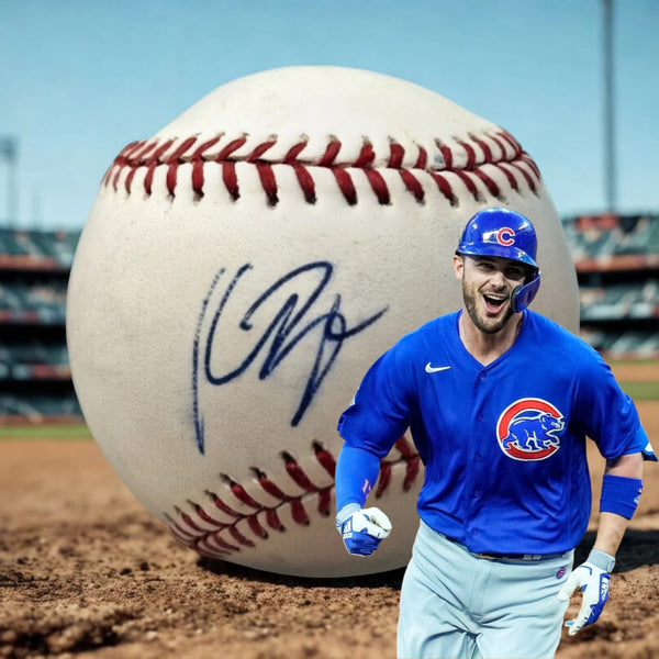 Kris Bryant Signed OMLB Baseball Sweet Spot Chicago Cubs NL MVP WS Champ