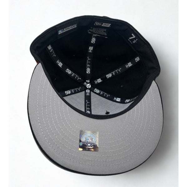 Syracuse Mets New Era 59FIFTY On-Field Alternate Fitted Hat 7 1/8 Black MiLB