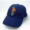 Polo Ralph Lauren Polo Bear Hawaiian Hat Navy Leather Strap Adjustable Rare
