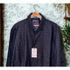 Robert Graham Rialto Shirt 3XL Classic Fit Black Jacquard Flip Cuff Luxury NWT
