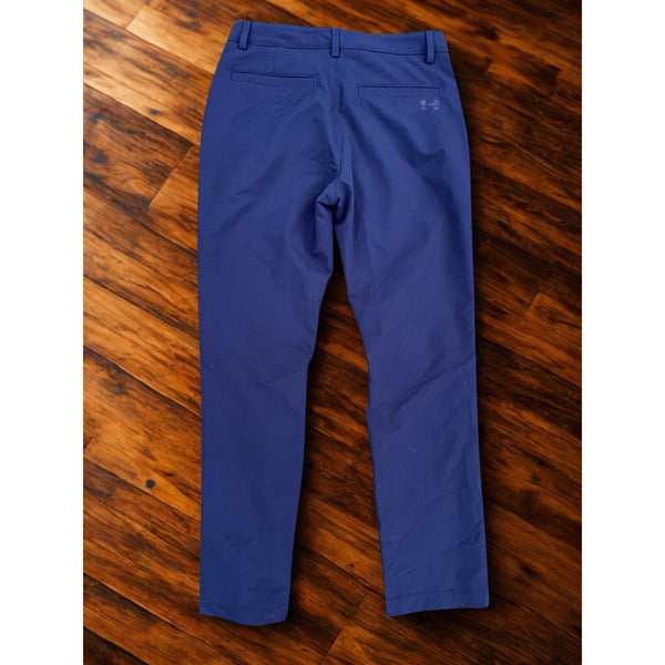 Under Armour UA Tech Straight Golf Pants Navy 32x32 1376625-410 Stretch
