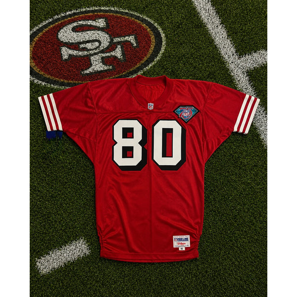 San Francisco 49ers Jerry Rice 1994 Authentic Wilson Pro Line Jersey 46 EUC