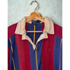 Polo Ralph Lauren Rugby Shirt Mens XL Colorblock Elbow Shoulder Patches USA VTG