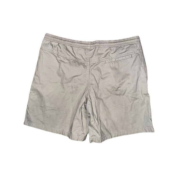 Quiksilver Vintage Y2K Gray Baggy Drawstring Shorts Mens Large Skater