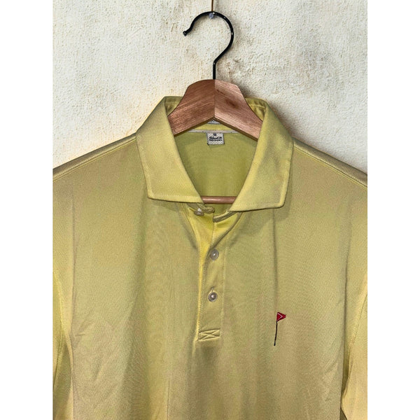 Holderness & Bourne Yellow Polo Men’s M Watchung Valley Golf Club Logo
