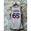 Philadelphia 76ers Team Issued Champion Jersey 52 +4 Cooper 65 Iverson Rookie Yr