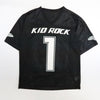 Kid Rock American Badass Football Jersey XL Black Y2K 0 F's Given Vintage