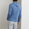 Peter Millar Excursionist Flex Merino Wool Hoodie Lunar Mens 2XL NWT $220