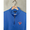 New York Knicks Brooks Brothers Employee 1/4 Zip Pullover Charter Blue Sz L NWOT