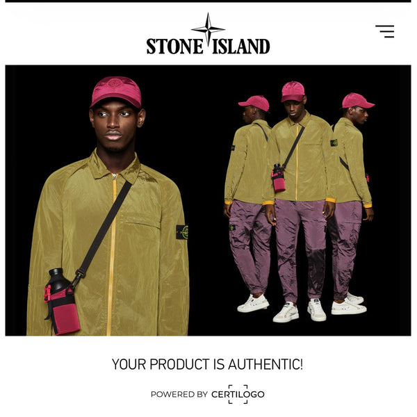 Stone Island Compass Logo Patch Olive Green Long Sleeve T-Shirt Mens L Authentic