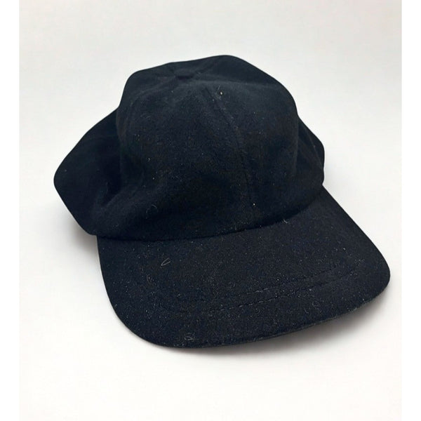 Schuman Sullivan Cashmere Hat Black XL USA Made Baseball Cap Rare Vintage