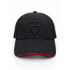 Tudor Born To Dare Baseball Cap Black Red Shield Logo Luxury Watch Hat NWOT