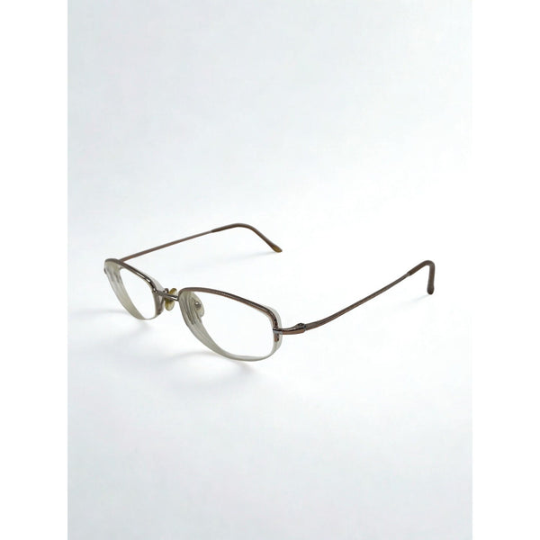 Adrienne Vittadini AV6024-102 Bronze Women’s Eyeglass Frames 47-18-135 Half Rim