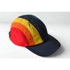 Paul Smith PS Stripe Nylon Baseball Cap Rainbow Strapback NWOT Rare Hat