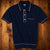 Todd Snyder Italian Cotton Silk Riviera Sweater Polo Navy Men's S Knit Shirt