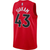 Pascal Siakam Toronto Raptors Nike Swingman Jersey Red 56 2XL NWT NBA