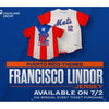 New York Mets Francisco Lindor Puerto Rico Jersey #12 SGA 2025 XL New MLB