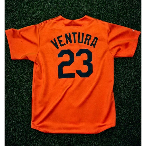 Oklahoma State Cowboys Robin Ventura 23 Majestic Baseball Jersey Mens Medium VTG
