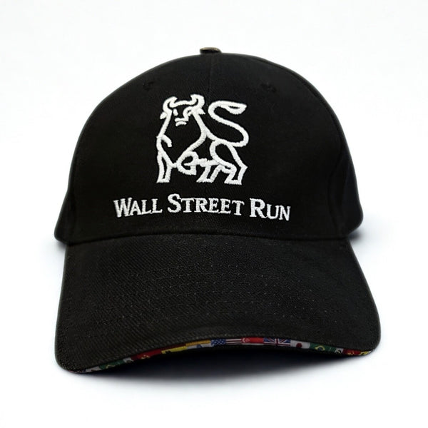 Wall Street Run Merrill Lynch Bull Hat Global Philanthropy Adjustable OSFM RARE