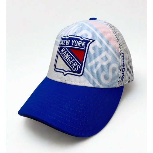 New York Rangers 2014 Stanley Cup Final Reebok Center Ice Mesh Snapback Hat NHL