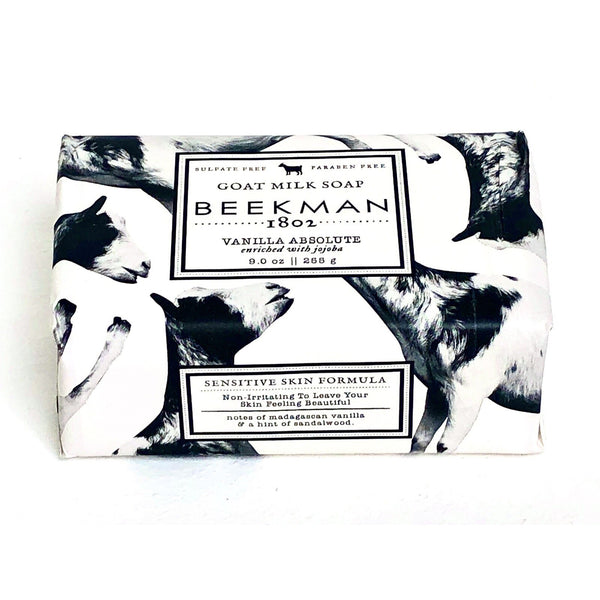 Beekman 1802 Vanilla Absolute Goat Milk Bar Soap 9oz Full Size NEW